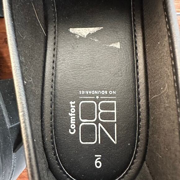 No Boundaries Chunky Heeled Lug Sole Platform Loafers Preppy Academia Gothic 9 - Picture 8 of 9